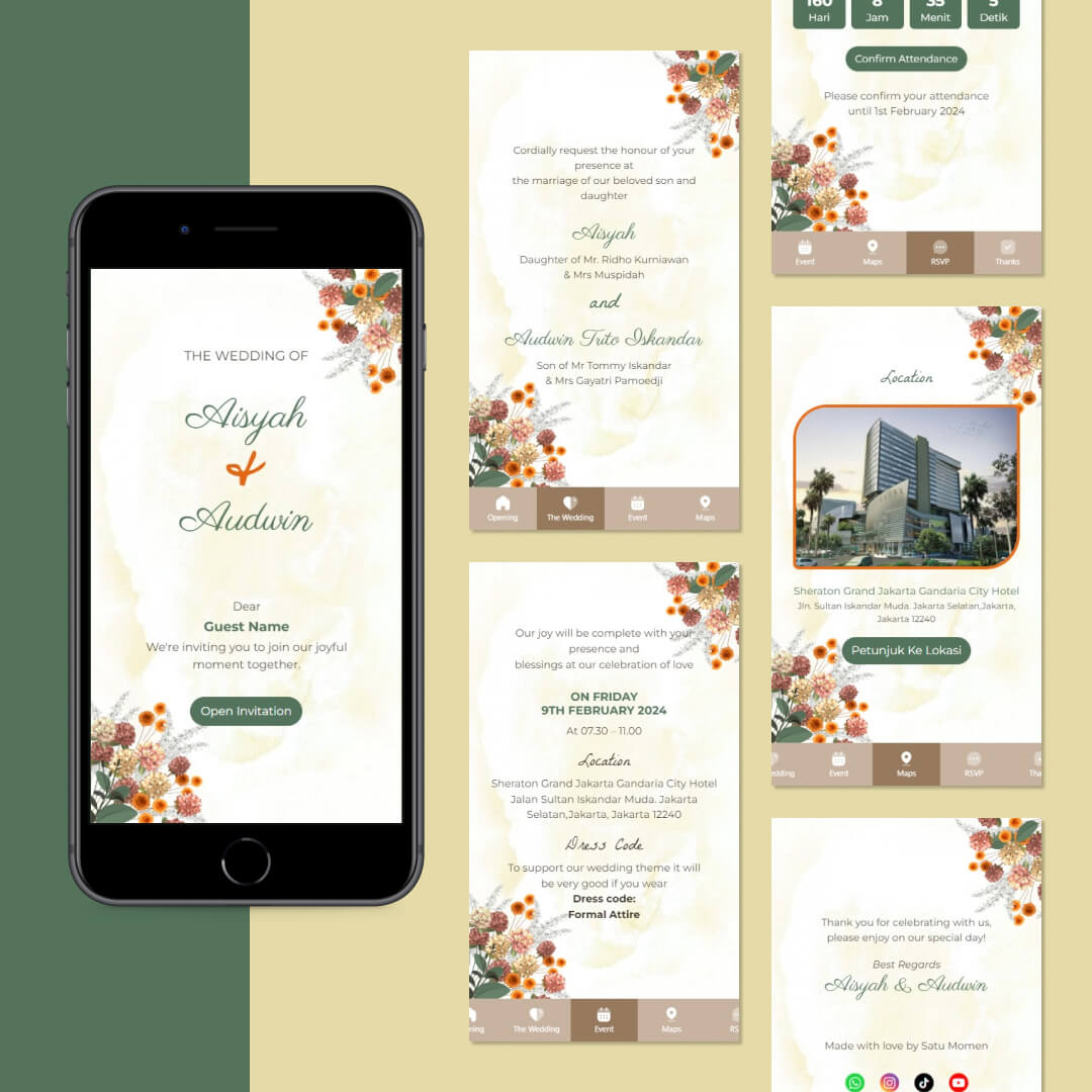 Tema Boho Wedding