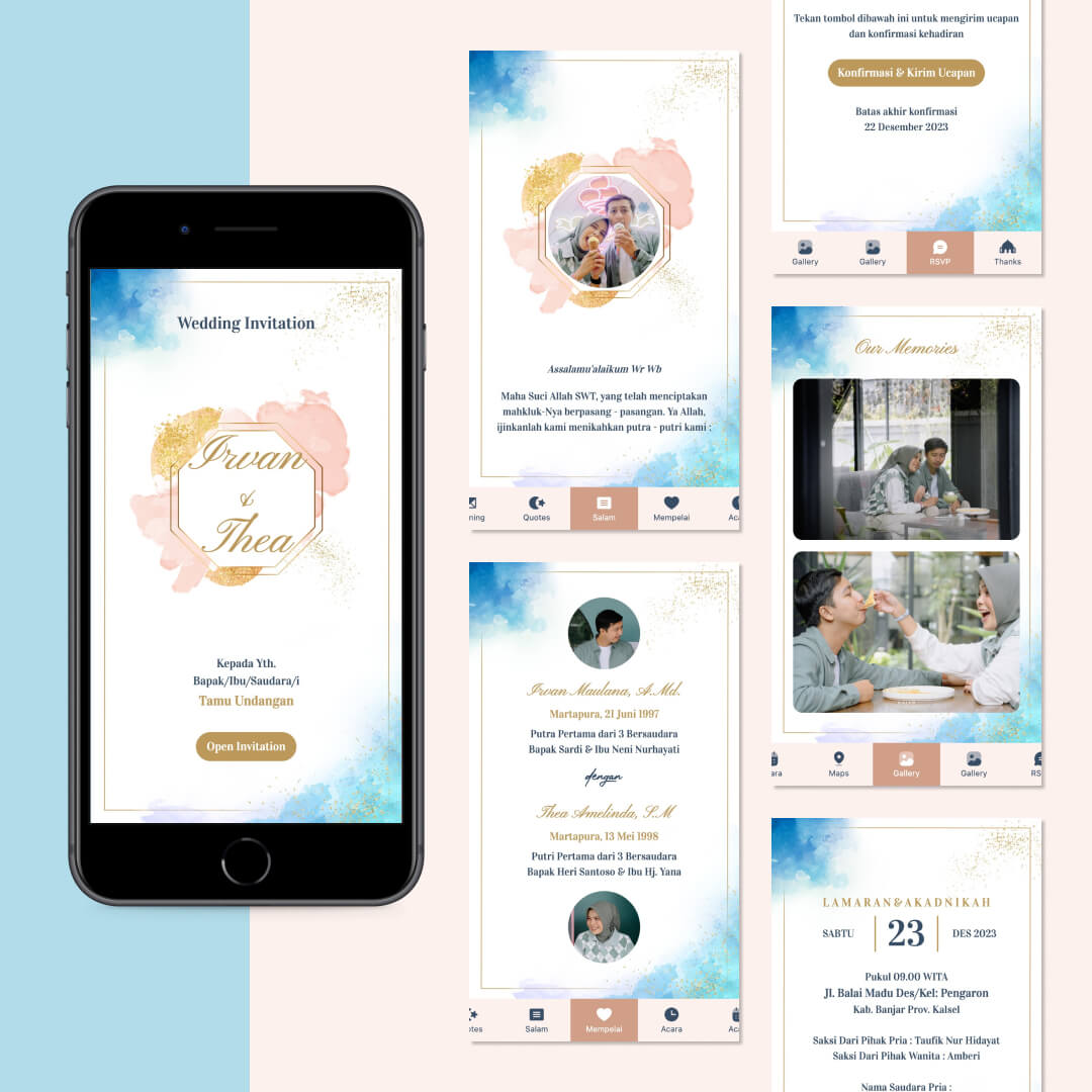 Tema Elegant Blue