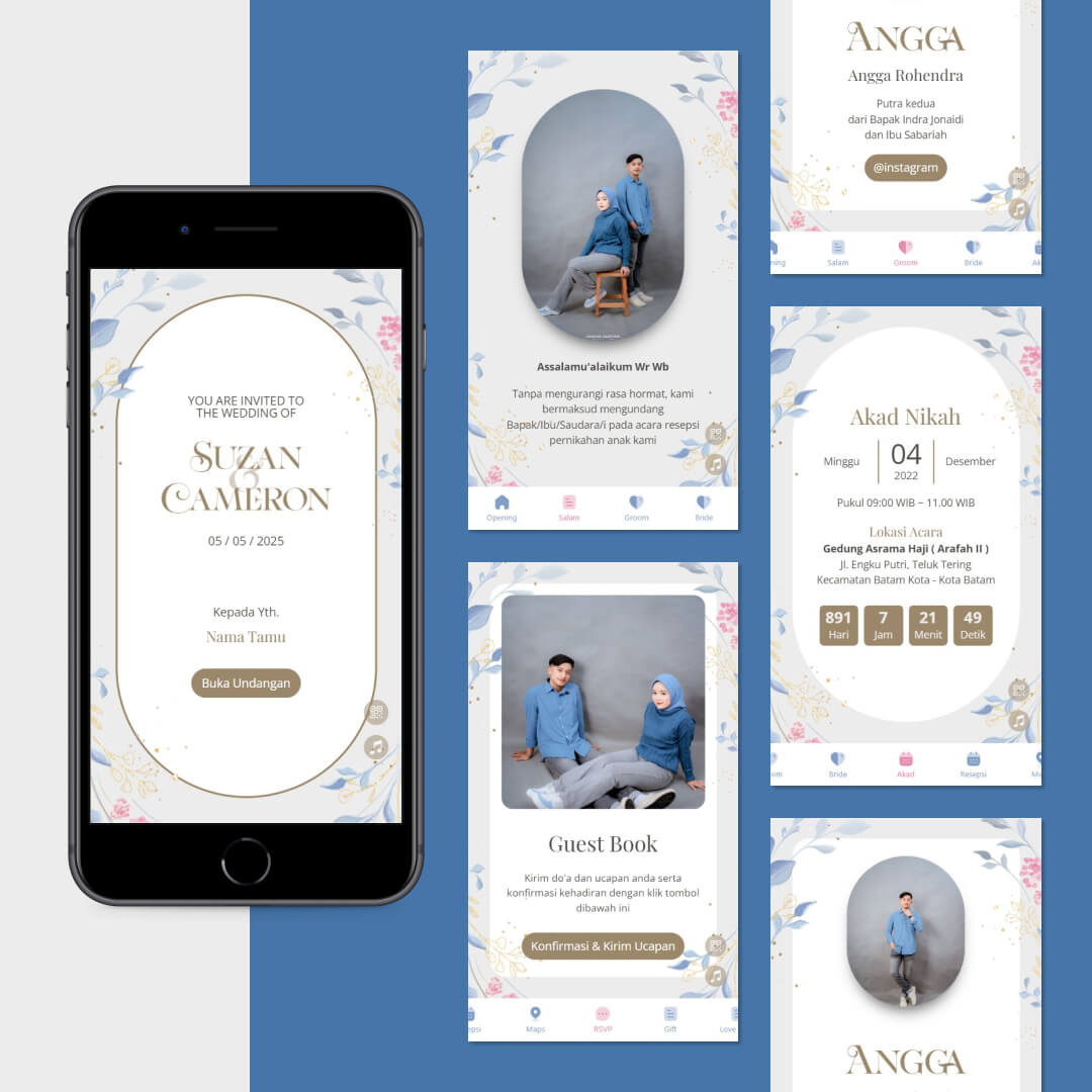 Tema Elegant Wedding