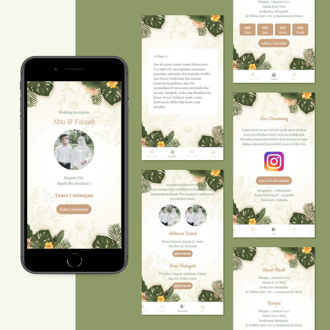Tema Green Tropical