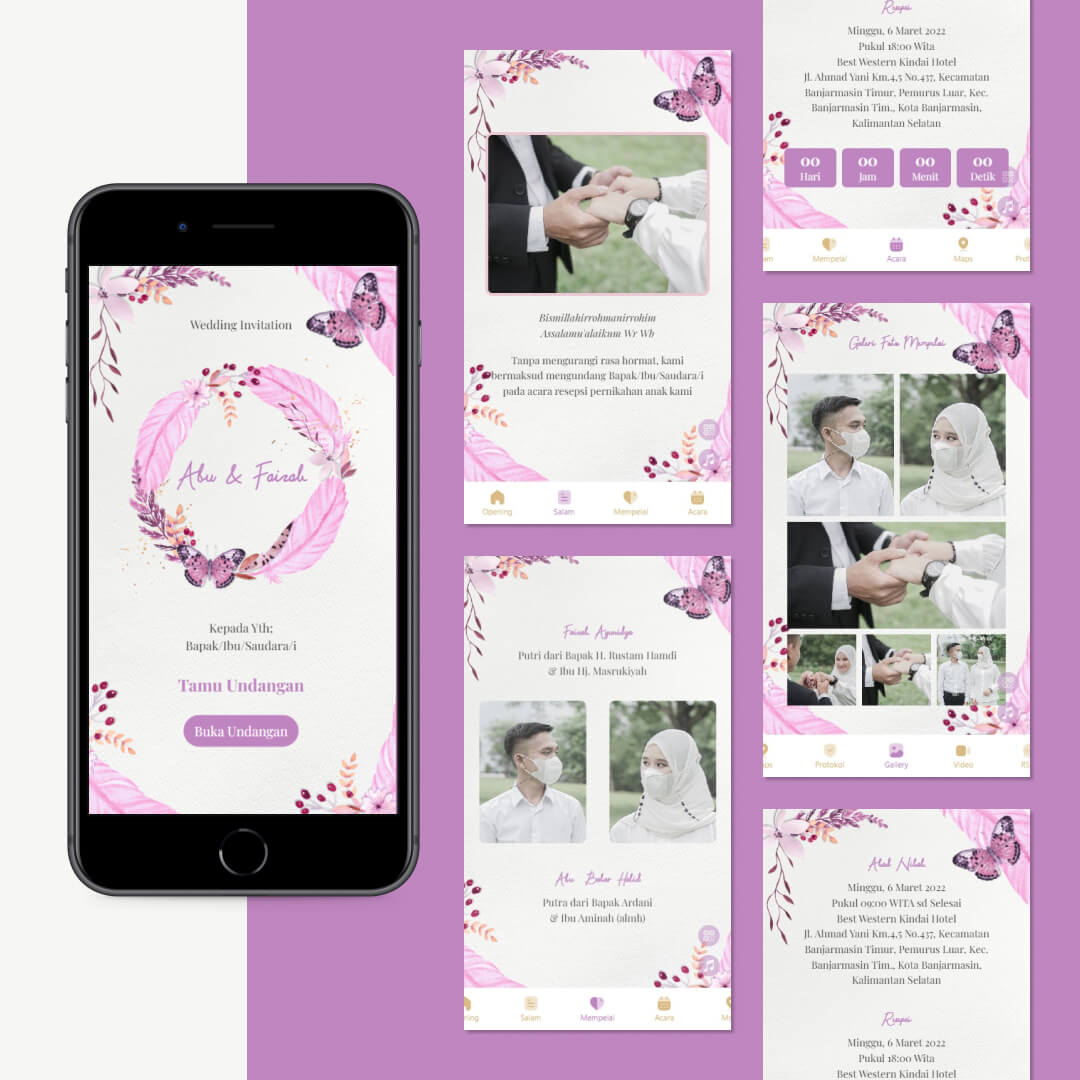 Tema Lilaq Feather