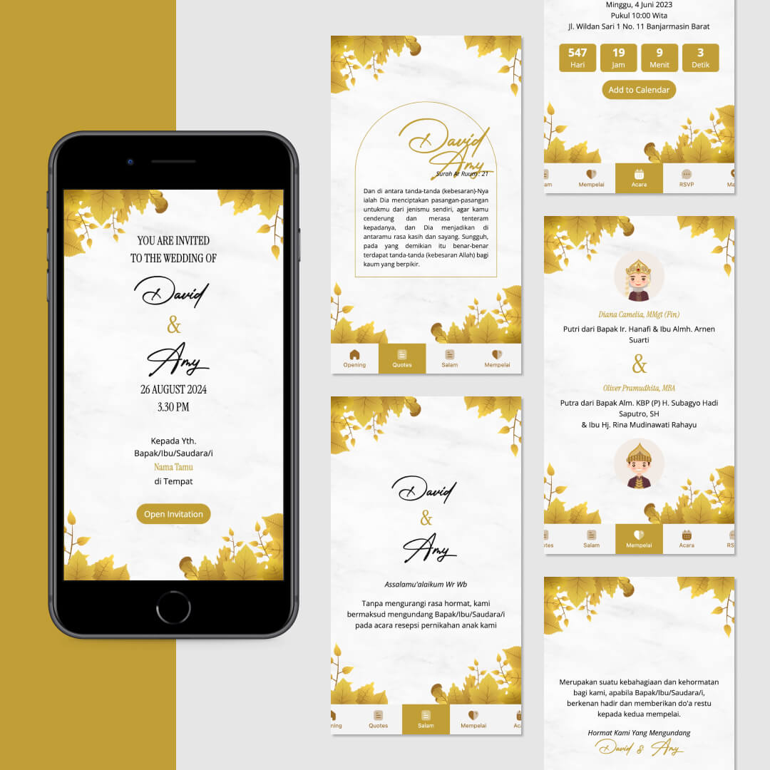 Tema Maple Gold