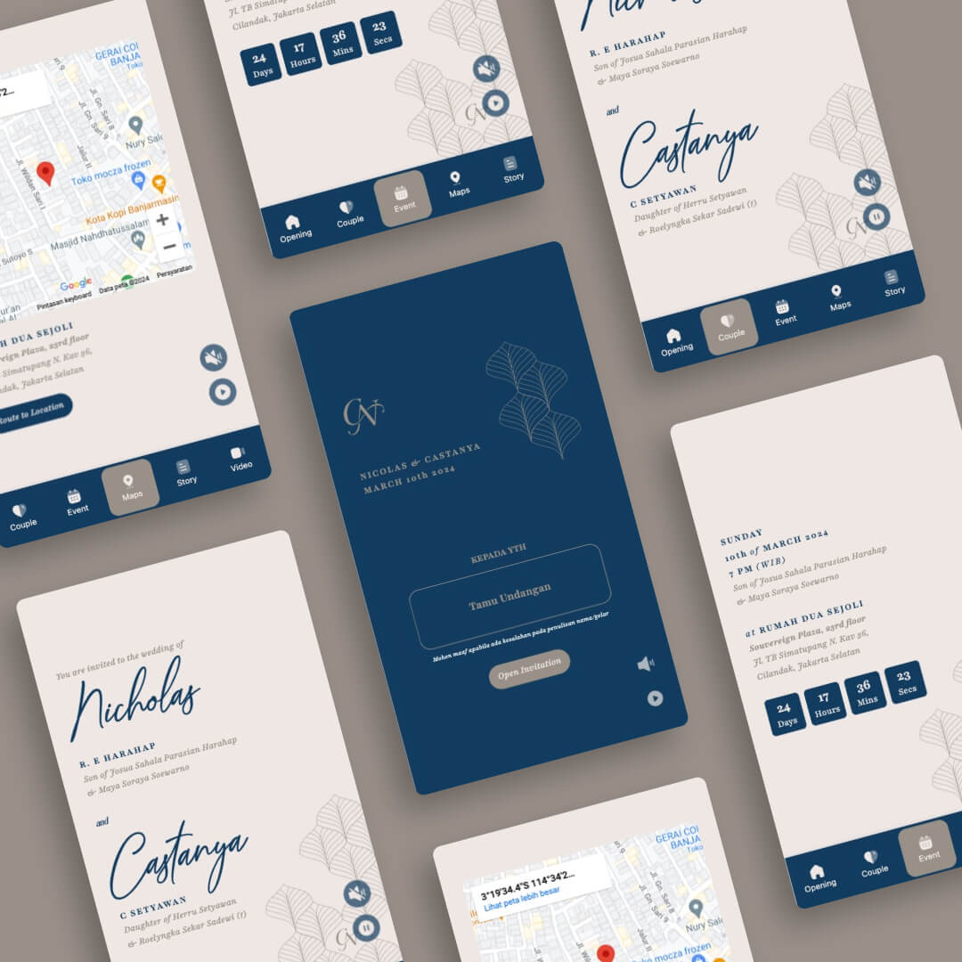 Tema Midnight Blue