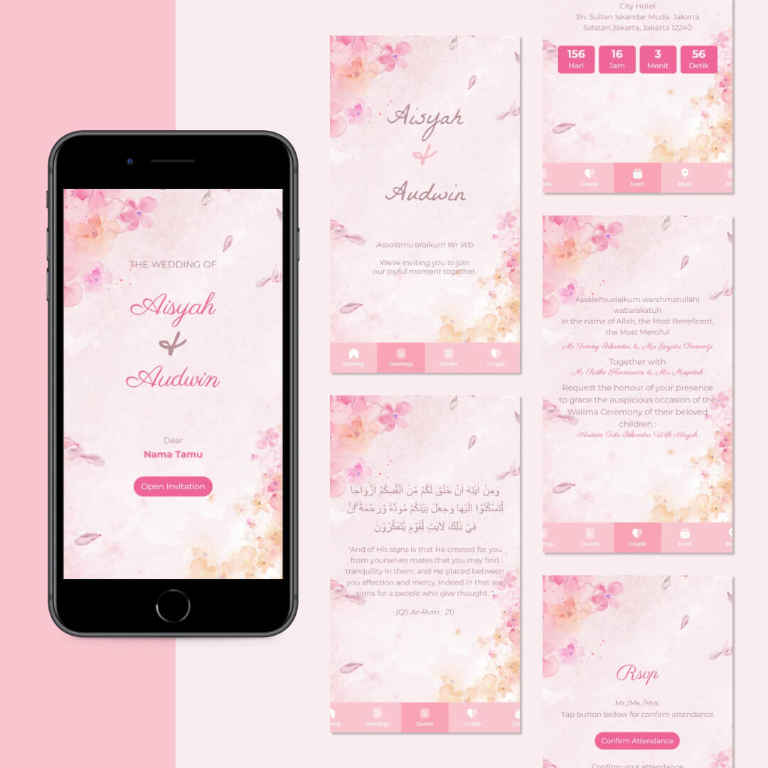 Tema Pink Blossom