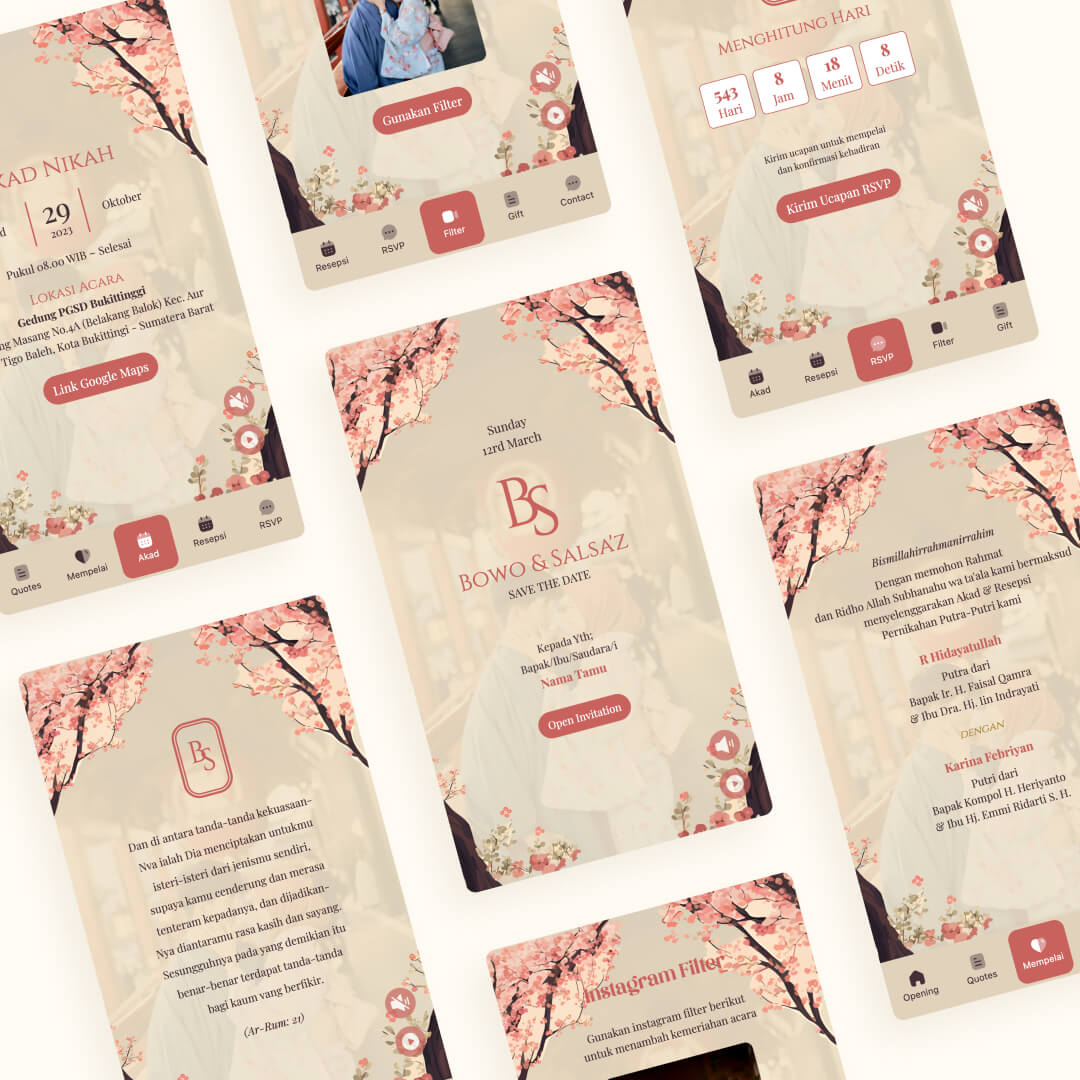 Tema Sakura Theme