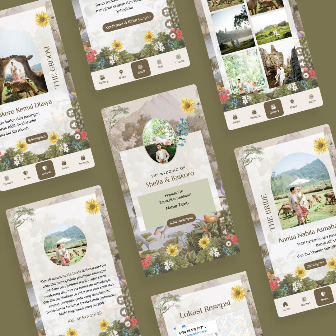 Tema Vintage Forest