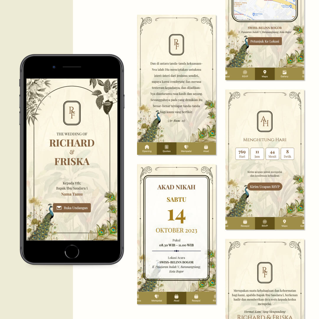 Tema Vintage Peacock