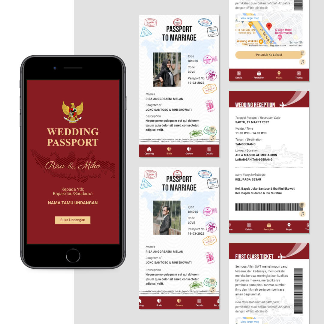 Tema Wedding Passport